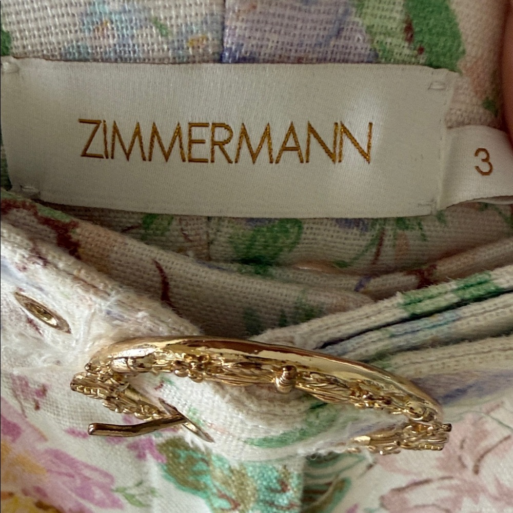 Zimmermann Floral Women's Shorts (Aus 3/US M/L)
